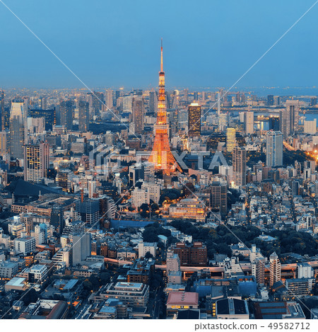 Tokyo Skyline 49582712