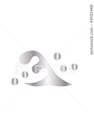 Warlords' family crest silver gradation Michito Saito Warlords' family crest silver gradation Michito Saito 49585466