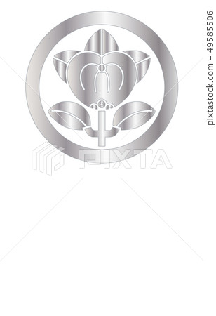 Warlords' family crest silver gradation Ii Naomasa Warlords' family crest silver gradation Ii Naomasa 49585506