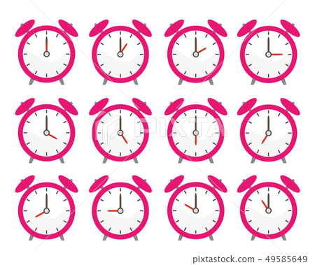 Clock time icon alarm clock alarm 49585649