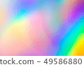 五顏六色的全息紙。彩虹反射器。彩色紙。 49586880
