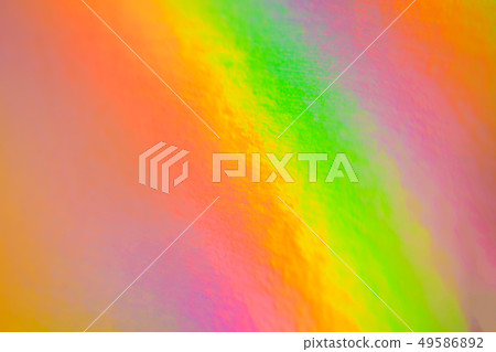 五顏六色的全息紙。彩虹反射器。彩色紙。 五顏六色的全息紙。彩虹反射器。彩色紙。 49586892
