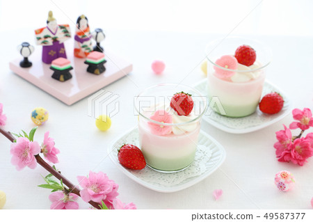 Hina Matsuri 3色布丁 49587377