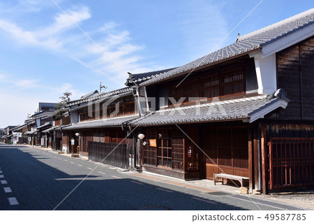 Udatsu rising townscape Udatsu rising townscape 49587785