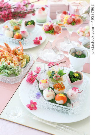 Hinamatsuri Temari Sushi 49587968