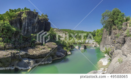 Venetikos river in Greece Venetikos river in Greece 49588065