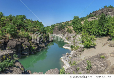 Venetikos river in Greece Venetikos river in Greece 49588066