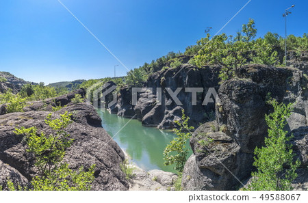 Venetikos river in Greece Venetikos river in Greece 49588067