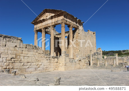 Dougga Ruins Tunisia World Heritage Africa Dougga Ruins Tunisia World Heritage Africa 49588871