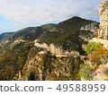 Beautiful view of France, road 49588959