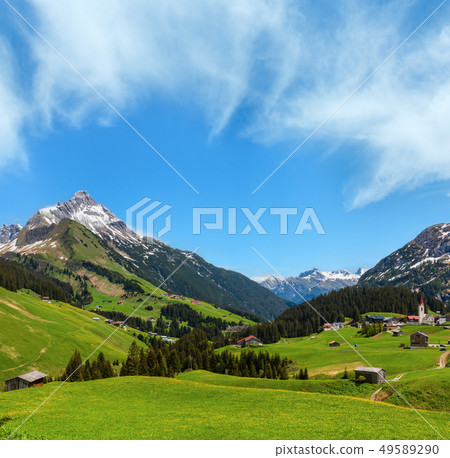 Alpine view (Vorarlberg,Austria) Alpine view (Vorarlberg,Austria) 49589290