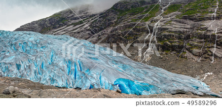 Nigardsbreen Glacier panorama, Norway Nigardsbreen Glacier panorama, Norway 49589296