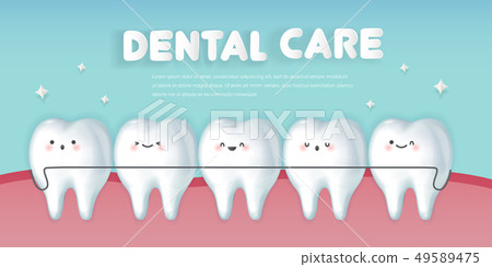 tooth with hawley retainer concept 49589475