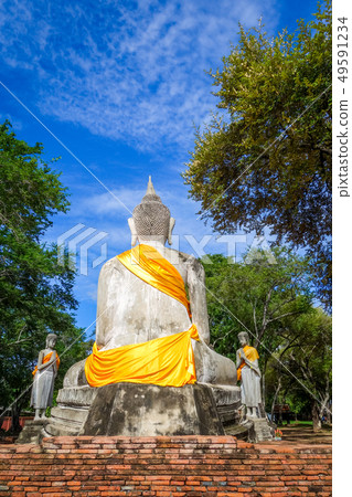 Buddha statue, Wat Lokaya Sutharam temple, Buddha statue, Wat Lokaya Sutharam temple, 49591234
