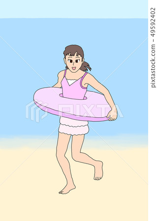 喜歡游泳的女孩 喜歡游泳的女孩 49592402