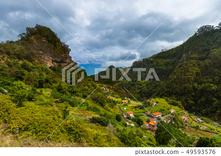 Mountain village - Madeira Portugal Mountain village - Madeira Portugal 49593576