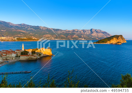 Old Town in Budva Montenegro 49594735