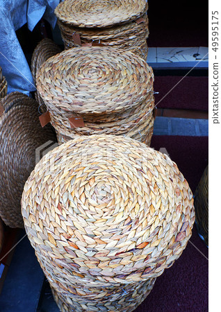 Wicker baskets at the market in Istanbul, Turkey. Wicker baskets at the market in Istanbul, Turkey. 49595175