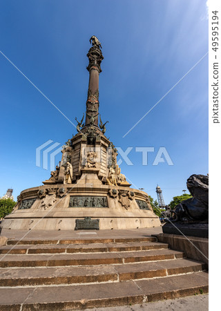 Christopher Columbus Monument - Barcelona Spain 49595194