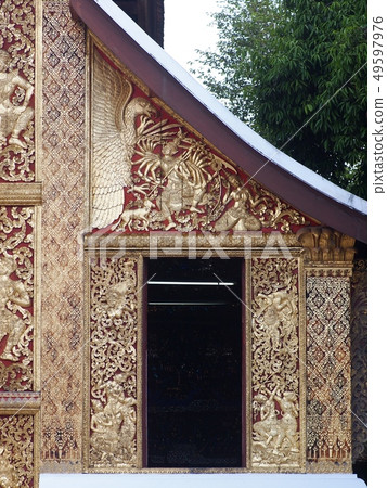 beautiful XIENGTHONG Temple in LUANG PRABANG beautiful XIENGTHONG Temple in LUANG PRABANG 49597976