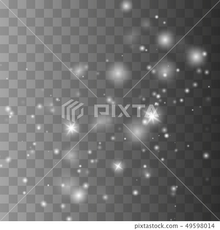 Sparks glitter special light effect 49598014