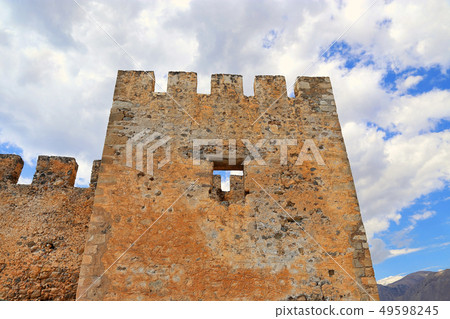 Ancient Venetian fortress Frangokastello on Crete, 49598245