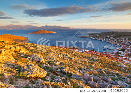 Halki island. Halki island. 49598633