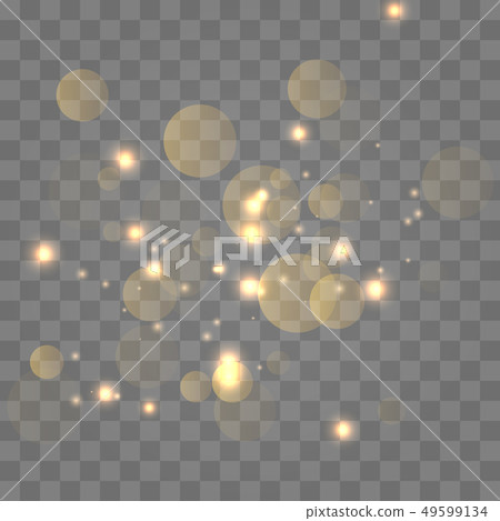 Glowing bokeh lights  49599134