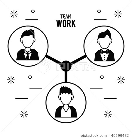Teamwork icons design Teamwork icons design 49599482