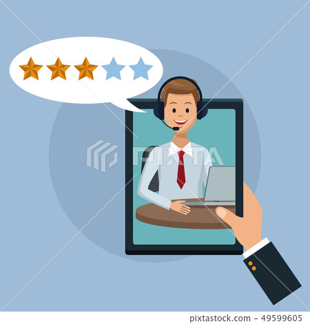 Call center and customer service 49599605