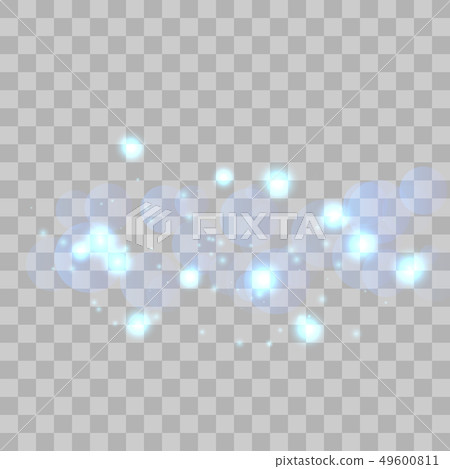 Glowing bokeh lights  49600811