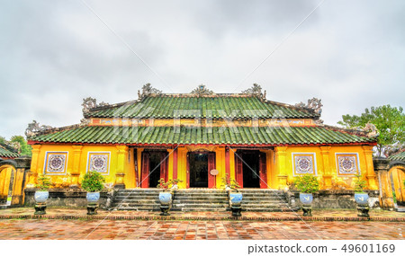 Pavilion at the Forbidden City in Hue, Vietnam Pavilion at the Forbidden City in Hue, Vietnam 49601169