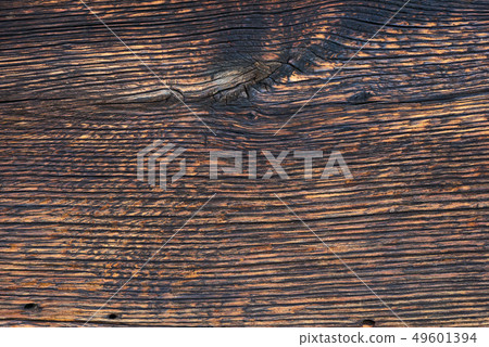 Dark old oak wood for background or wooden texture 49601394