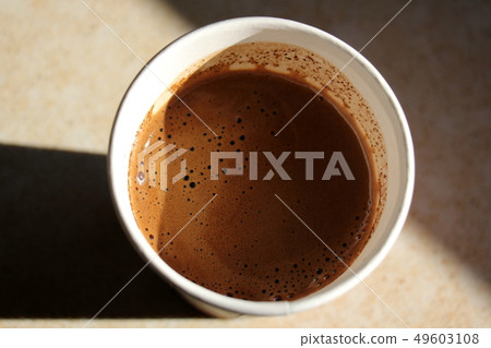 coffee on the table 49603108