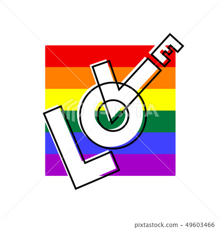 Love on rainbow 49603466