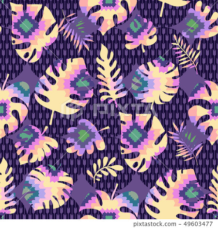Leaves pattern fantasy20 Leaves pattern fantasy20 49603477