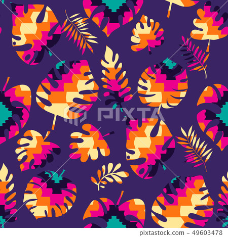 Leaves pattern fantasy19 Leaves pattern fantasy19 49603478