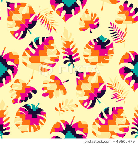 Leaves pattern fantasy18 Leaves pattern fantasy18 49603479