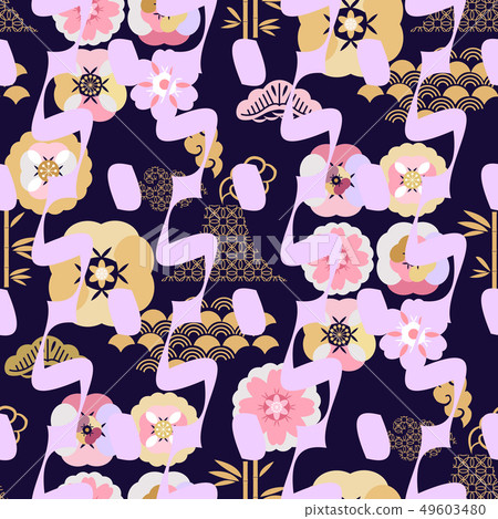 Leaves pattern fantasy17 Leaves pattern fantasy17 49603480