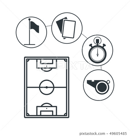 Soccer set of icons 49605485
