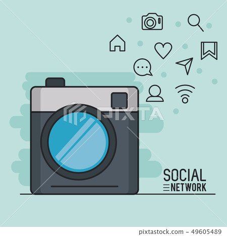 Photography and social network Photography and social network 49605489