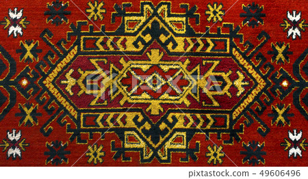 Armenian Carpet Texture. 49606496