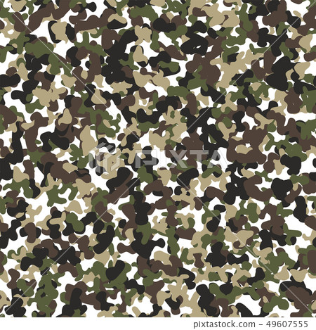 Camouflage military seamless pattern vector - Stock Illustration ...