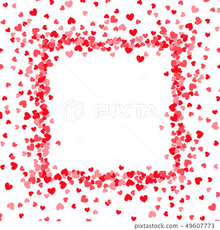 Valentines day card template 49607773