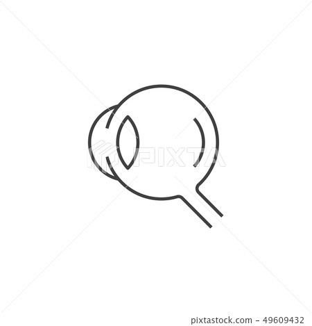 Eye Vector Line Icons Eye Vector Line Icons 49609432
