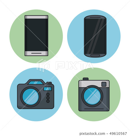 Smartphones and cameras Smartphones and cameras 49610567