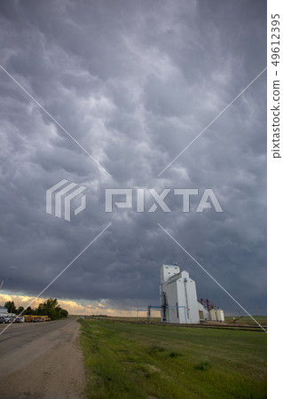 Prairie Storm Clouds 49612395