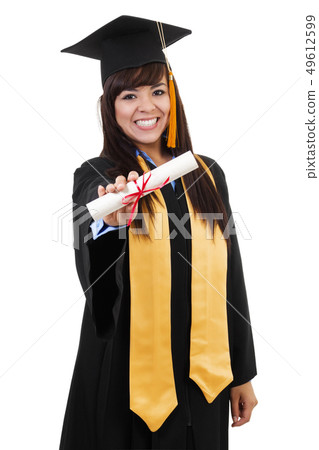 Happy Graduate 49612599