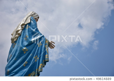 The Virgin Mary statue 49614889