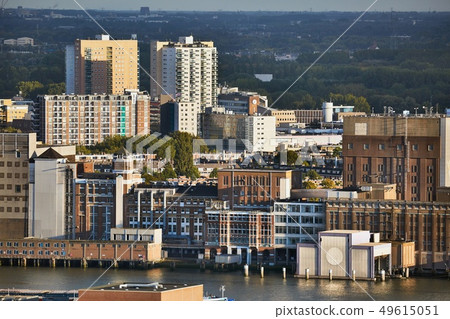 Rotterdam panoramic view Rotterdam panoramic view 49615051